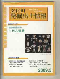 【e2058】09.5 文化財発掘出土情報／岩手県盛岡市 川目Ａ遺跡、滋賀県野洲市 市三宅東遺跡、奈良県桜井市 大福遺跡、...