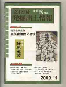 【e2064】09.11 文化財発掘出土情報／新潟県妙高市 西俣古墳群２号墳、特集=砂原遺跡、静岡県沼津市 辻畑古墳、、...