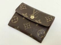 管21025t LOUIS VUITTON ルイヴィトン モノグラム ラドロー コインケース 小銭入れ Wホック 財布_画像1