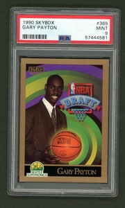 PSA9 1990-91 Skybox Gary Payton #365 MINT Rookie Card RC ゲーリー・ペイトン ルーキーカード 殿堂入り NBA75周年記念チーム