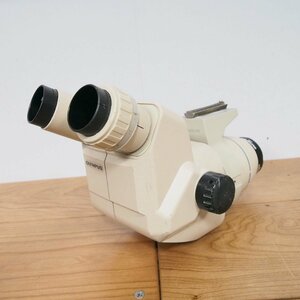 ☆【1W0202-1@】 OLYMPUS オリンパス 双眼顕微鏡ヘッドパーツ SZ30⑦ ジャンク