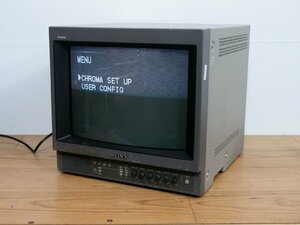 ☆【1W0201-9】 SONY ソニー カラービデオモニター PVM-1450 業務用テレビ TRINITRON トリニトロン ジャンク