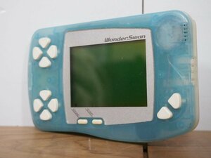 ☆【1H0221-5】 BANDAI バンダイ ワンダースワン WonderSwan SW-001 ソーダブルー ジャンク