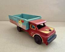 昭和レトロ 木製玩具　TRUCK トラック　当時物_画像2