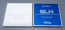 オープンリールテープ（リーダーテープ付き）Scotch 207-1097R, SONY SLH 1100BL 2箇セット_画像1