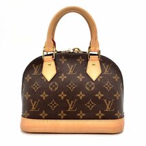 ルイヴィトン LOUIS VUITTON モノグラム アルマ BB ショルダーバッグ ブラウン 茶色 M53152 斜めかけ 鞄 カバン レディース バッグ 7-1-028_画像2