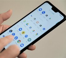 ★未使用美品★SIMフリー 白ロム Android One S8 64GB ブラック S8-KC SIMロック解除み スマートフォン 格安SIMもOK TypeC充電ケーブル付き_画像6