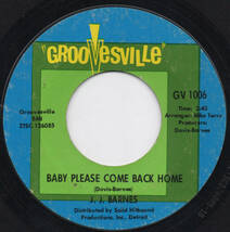7inch）J. J. Barnes - Baby Please Come Back Home / Chains Of Love_画像1
