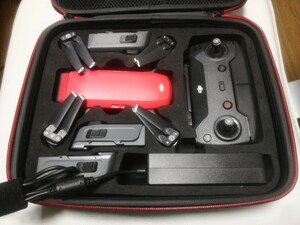 ドローン　DJI Spark　スパークレッド　バッテリー3本付き　(一本で13分30秒程飛びます)