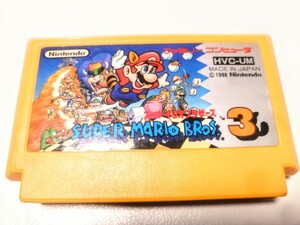 ファミコンソフト　中古スーパーマリオブラザーズ3