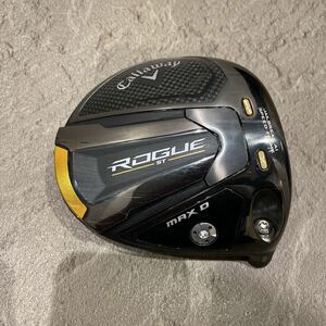 キャロウェイ ROGUE ST MAX D 10.5 ヘッド ローグST Callaway HC付 ドライバー ヘッド