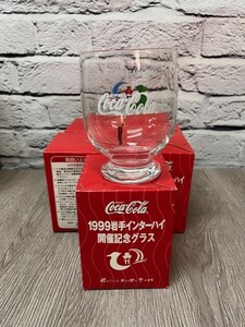 * Iwate цветок шт departure *# не использовался # Coca Cola 1999 Iwate Inter высокий открытие память стакан 5 ножек комплект # самовывоз возможно #