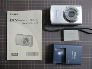 【中古・訳有】CANON キャノン IXY DIGITAL 920IS コンパクト デジタルカメラ・取説・バッテリー・バッテリーチャージャー