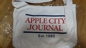 【3月価格】現行品 未使用☆PARROTT CANVAS 15180円 ☆APPLE CITY JOURNAL バッグ 大容量