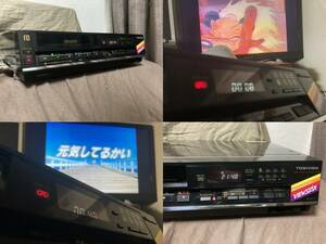 ★動作OK★TOSHIBA V-A9★ベータビデオデッキ VIEWSTAR★1984年 ベータ カセット　β-VTR テープ 東芝 ビュースター 日本製