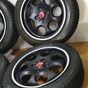 バリ山 MINIクーパー純正 15ｘ5.5Ｊ オフセット45 4H-PCD100 ブリジストン VRX2 165-50/15 ４本セット  RA16 R50 R53 の画像2