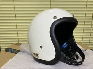 ☆美品TT&CO 500TX ジェットヘルメット　XXLサイズ　ダブルストラップ仕様