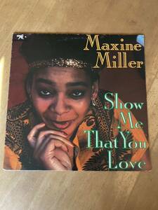 中古LP MAXINE MILLER /SHOW ME THAT YOU LOVE lovers rock