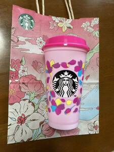 スターバックスSAKURA リユーザブルカップ 473ml さくらSTARBUCKS スタバ　2024