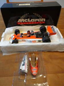 【マルボロ仕様】1/18 ミニチャンプス MINICHAMPS McLAREN FORD M23 G.VILLENEUVE BRITISH GP 1977 #40 マクラーレン ジル ヴィルヌーヴ