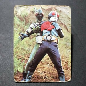 ★昭和当時物！　カルビー　ミニカード　仮面ライダー　86番　ゴシック　駄菓子屋 昭和 レトロ　　【D52】