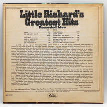 ★US ORIG MONO LP★LITTLE RICHARD/Greatest Hits Recorded Live 1967年 激熱ライヴ 代表曲満載 BILLY PRESTON参加 Pro.LARRY WILLIAMS_画像2