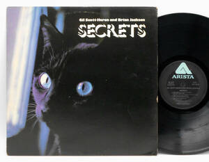 ★US ORIG LP★GIL SCOTT-HERON AND BRIAN JACKSON/Secrets 1978年 初回黒ラベ 音圧凄 COMMON,NASネタ『Angel Dust』収録 レアグルーヴ傑作