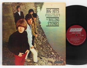 ★US ORIG MONO LP★ROLLING STONES/Big Hits(High Tide And Green Grass) 1966年 初回マルーンラベ 音圧凄 8p写真付 米国独自編集盤 CS付