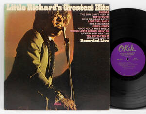★US ORIG MONO LP★LITTLE RICHARD/Greatest Hits Recorded Live 1967年 激熱ライヴ 代表曲満載 BILLY PRESTON参加 Pro.LARRY WILLIAMS