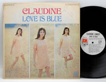 ★US ORIG 白プロモ LP★CLAUDINE LONGET/Love Is Blue 1968年 Pro.TOMMY LiPUMA(ROGER NICHOLS) FLIPPER'S GUITARネタ 最初期盤 PROMO WLP_画像1