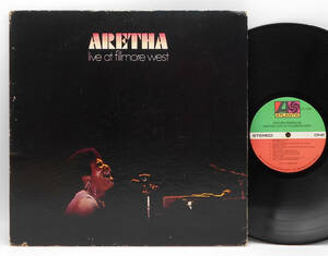 ★US ORIG LP★ARETHA FRANKLIN/Live At Fillmore West 1971年 初回BROADWAYアドレス LADY SOUL傑作ライヴ KING CURTIS,BERNARD PURDIE参加