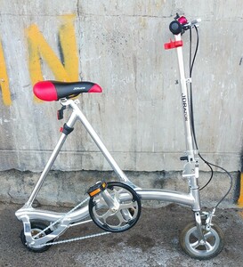 【美品】JD 折りたたみ自転車 JD RAZOR 折り畳み自転車 HANDYBIKE 持ち運び