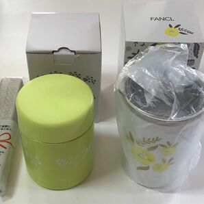 FANCL ステンレスタンブラー 携帯カトラリー スープジャー 3点セット