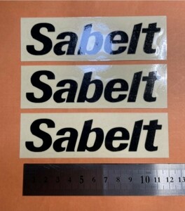 モータースポーツ　サベルト　Sabelt 切り文字ステッカー　カッティングステッカー　防水仕様　ドレスアップ　カスタム