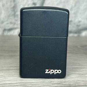 ●【YH-8142】中古品 ZIPPO ジッポー 1988 年製 マットブラック 喫煙具 火花OK 【レターパックプラス発送可】