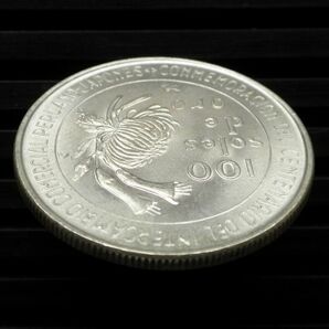 【ペルー】100ソル銀貨 KM#261 1973年の画像10