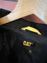 ワークジャケット CAT サイズL エンジニア　メカニック　アウトドア　アメリカ古着 ブルゾン_画像2
