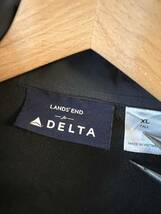 ワークジャケット　ソフトシェル　DELTA LANDS'END ビックサイズ　アメリカ古着　XL あ_画像2