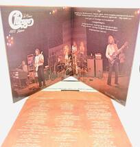 保管品 レコード LP Chicago シカゴ ライブ イン ジャパン 1972 コンサート 洋楽 ソニー 2枚組_画像3