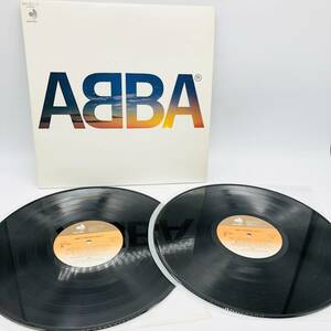 保管品 レコード LP ABBA ABBA’S GREATEST HITS‐24 2枚 洋楽 BJORN ANNA FRIDA BENNY DSP-3012-13