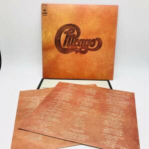 保管品 レコード LP Chicago シカゴ ライブ イン ジャパン 1972 コンサート 洋楽 ソニー 2枚組の画像2