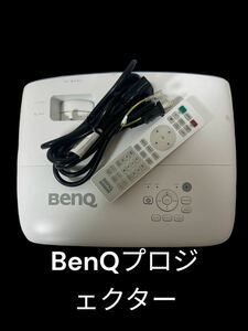 【エ0203-07】1円スタート BENQ TK800 プロジェクター ブルー×ホワイト 4K対応 ジャンク品 ベンキュー　映画　動画