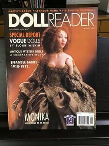 1997年８月号　ドールリーダー人形雑誌：DOLL READER 英語版／MONIKA、エファンビーのベビー、バービー新作　HobbyHousePress 長期保管品