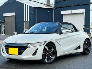 ☆すぐ乗って帰れます☆H27年ホンダS660/車検付き/6速マニュアル/柿本改マフラー/バックカメラ/ETC/修復歴無☆超格安☆オススメ☆