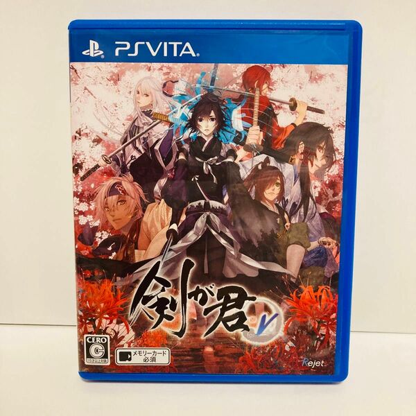 【美品】　剣が君FORV Vita ソフト