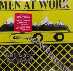 匿名・送料無料！　メン・アット・ワーク/Men at Work　LP　「ワーク・ソングス/Business as Usual 」