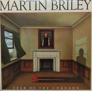 匿名・送料無料！　マーティン・ブライリー/Martin Briley　LP 「Fear of the Unknown」