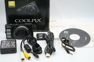 Nikon デジタルカメラ COOLPIX (クールピクス) S8000 ノーブルブラック S8000BK