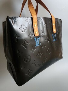 美品　LOUIS VUITTON　ルイヴィトン　ヴェルニ　モノグラム　リードpm　ハンドバッグ　黒