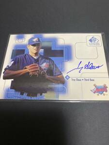 99 Upper Deck SP Signature Edition Troy Glaus autograph auto トロイ　グロス　サイン　直書き　オート
